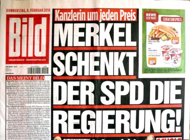 2018-02-08 Merkel schenkt der SPD die Regierung